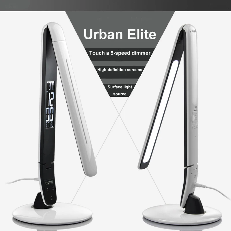 Folding Led Table Lamp Desk Eye Protection Portable Folding Led Table Lamp Desk Eye Protection Portable Light With Calendar Alarm Colck In Lamps From Lights Lighting On Aliexpress
