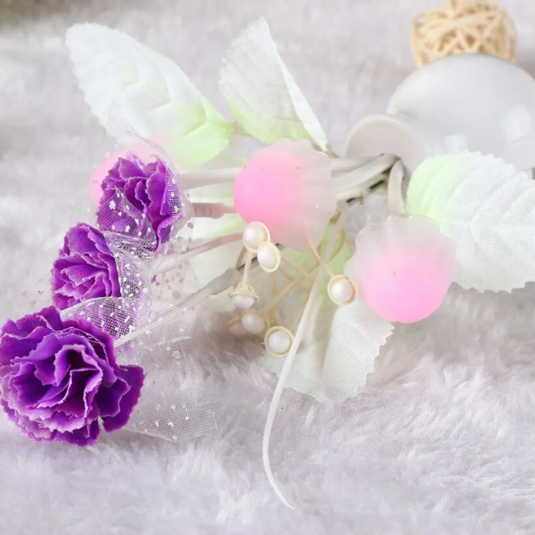 Гриб розовое светильник Сенсор лампа 110 В штепсельная вилка стандарта США