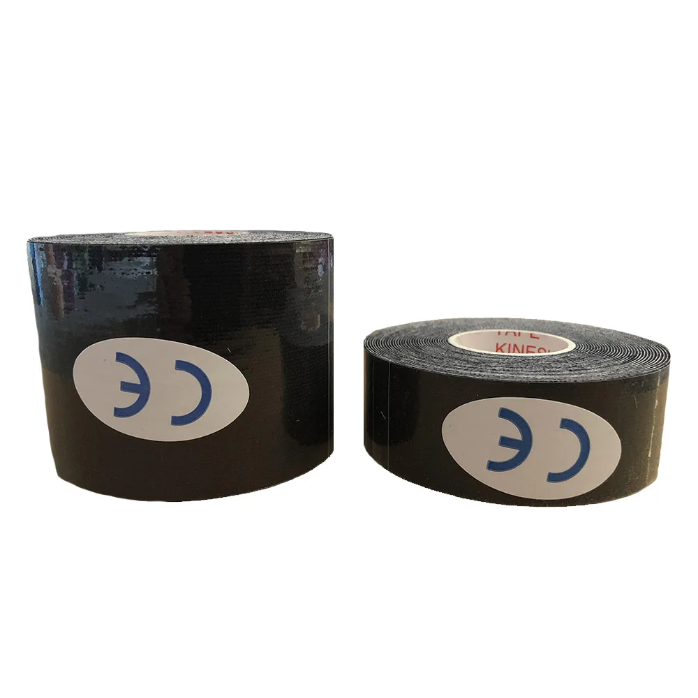 5 Size Kinesiology Tape Muscle Bandage Sports Cotton Elastic Adhesive Strain Injury Tape Knee Muscle Pain Relief Stickers