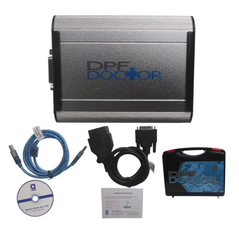 DPF Doctor Diesel Particulate Filter Universal Truck Emissions Diagnosis Analysis Tool With CD Software USB Connector Adapter