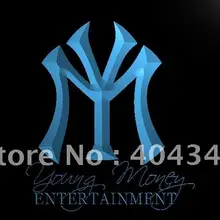 LF189-молодая деньги светодиодный знак неонового света