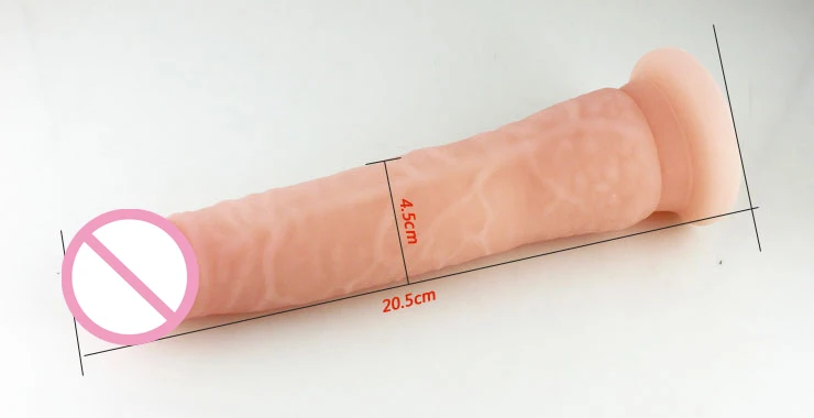 20 cm Huge Big Dildo Silicone Flexible Penis Dick for women sex toys Cup Huge Dildos Cock Adult Sex Products Sex Toys for Women