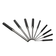 Hot Sale 9Pcs Roll Pin Punch Set Tools Kit Great for Pistol Building& Removing Pins TY
