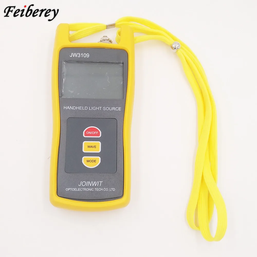 JW3109 1310/1550nm Fiber Optic Light Source High Stability Handheld