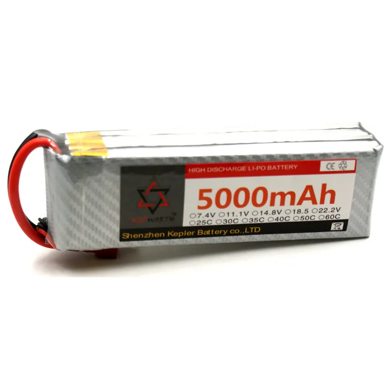 Bateria de Polímero de Íon de Lítio para o Tanque do Caminhão Mah Bateria Lipo rc Carro Barco Avião Drone Helicóptero 6 s 22.2 v 5000 2 Cheap Peças e Acessórios
