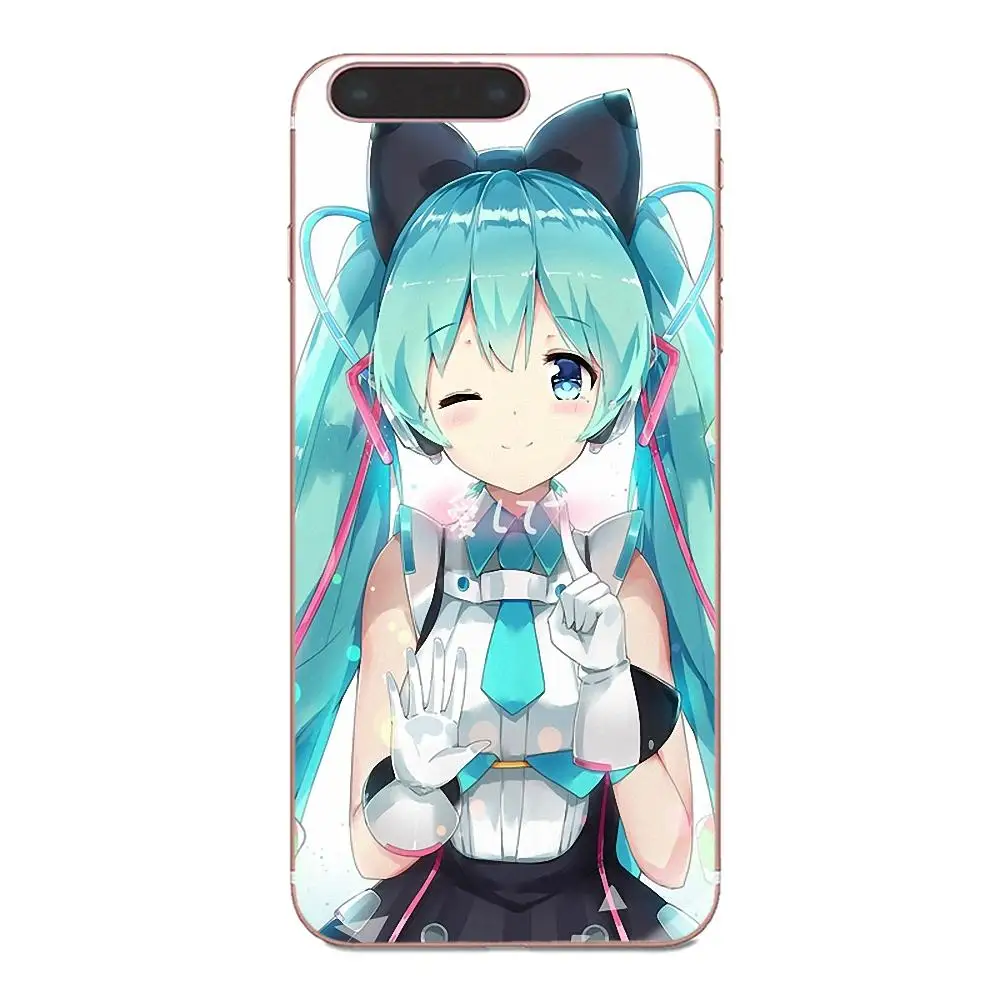 Kawaii милый Hatsune Miku мягкий чехол с рисунком для Xiaomi Redmi Note 2 3 3S 4 4A 4X 5 5A 6 6A Pro