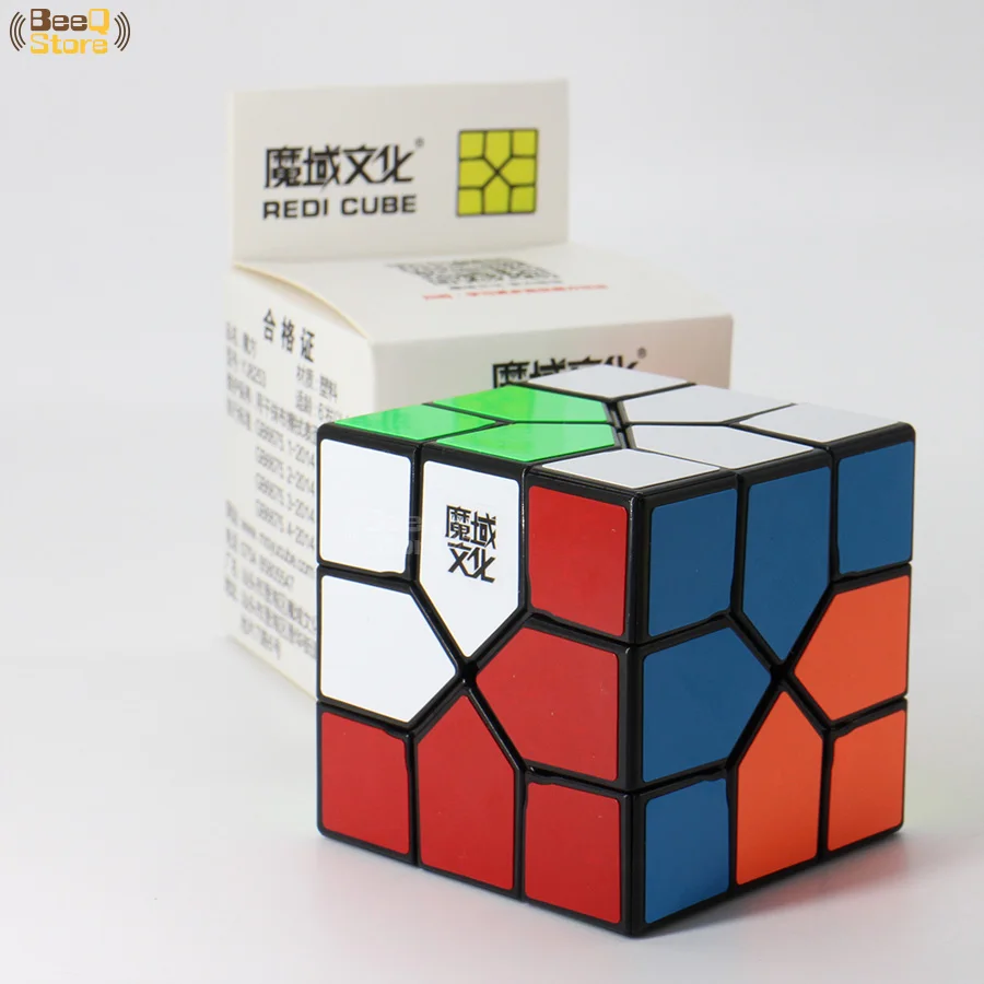 Moyu Yuhu реди Cube Magic Cube Stickerless 3x3 Цветной корпус головоломка Профессиональный Треугольники Форма Cubo Magico развивающие