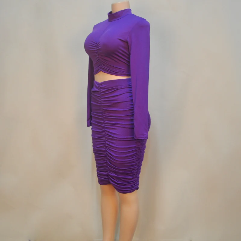 purple party outfits