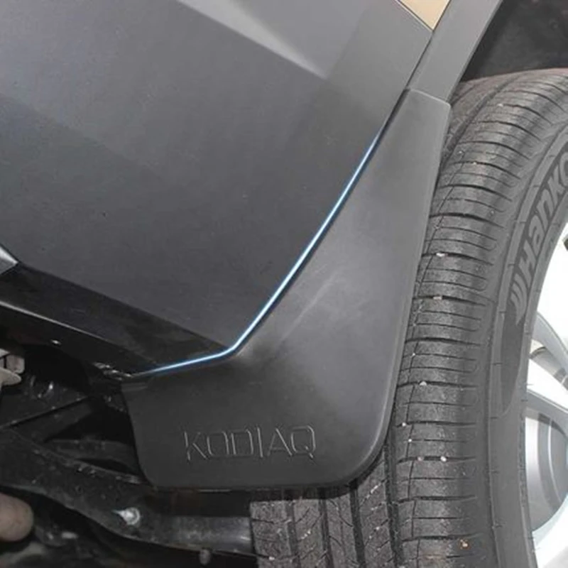 4 шт. брызговики для Skoda KODIAQ 2016 2017 2018 2019 крыло брызговиков внешние аксессуары