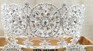 ZerongE jewelry3." pageant роскошные королевские Королевский Свадебные украшения для невесты Маскарад голова в короне с ювелирных изделий серьги-висюльки - Окраска металла: cown only