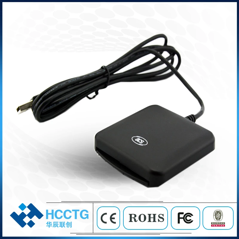 

ISO 7816 Emv Certified IC Chip Contact USB Smart Card Reader ACR39U-U1