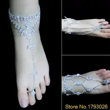 1PC Foot Jewelry Barefoot anklets Sandals Beach Dancing Wedding Ankle Bracelet Chain 4T94