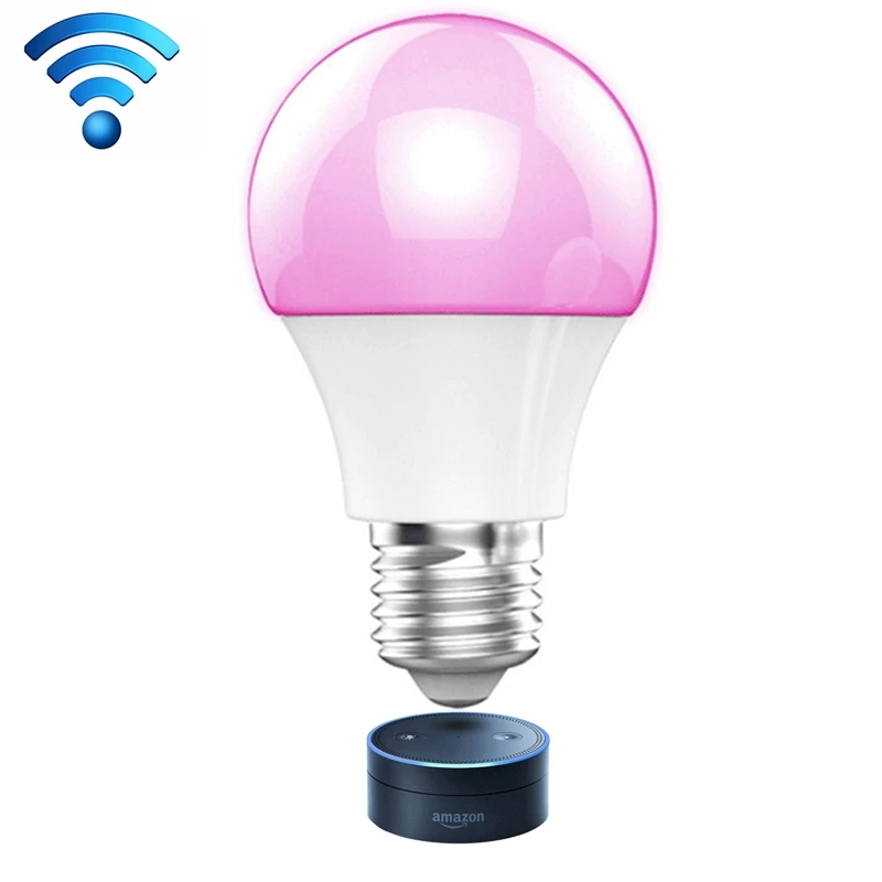 10w e27 port rgb w light alexa led wifi smart light bulb led lights alexa