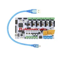 3D printer motherboard rumba MPU / 3D printer accessories RUMBA optimized version control Board with A4988 Driver steep motor