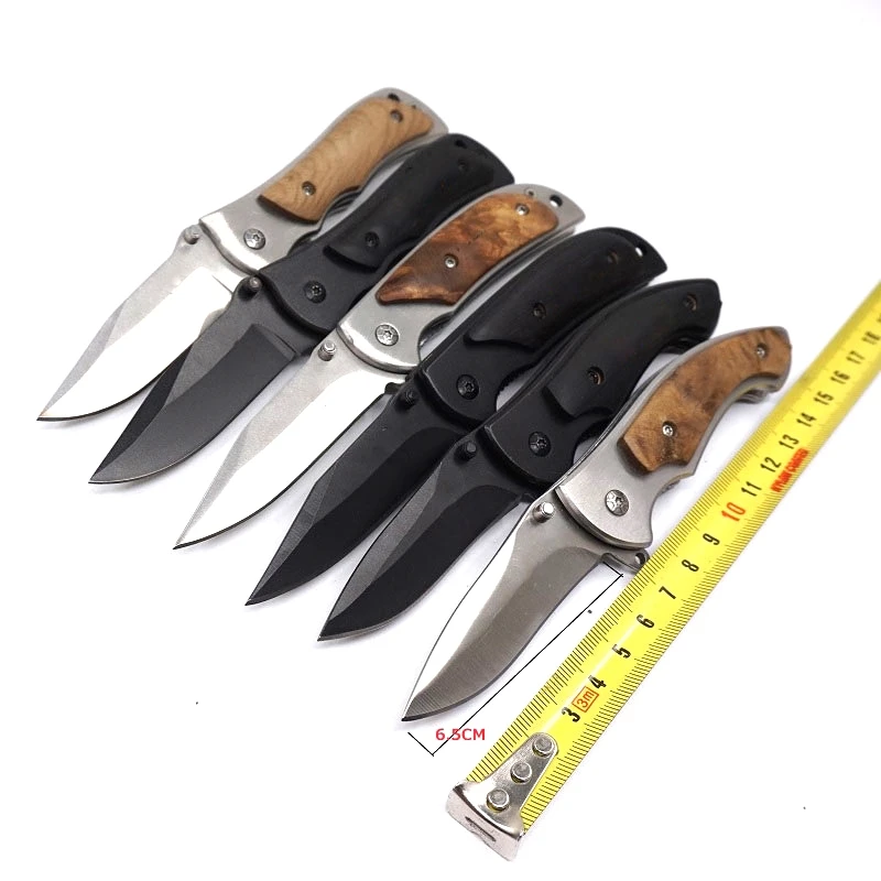 Small Folding Pocket Knife Outdoor Camping Tactical Survival Hunting