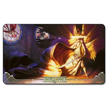 

(ADMONITION ANGEL PLAYMAT) Limited Edition 35X60CM MGT Games Playmat Magic Card Games Playmat With Free Gift Bag