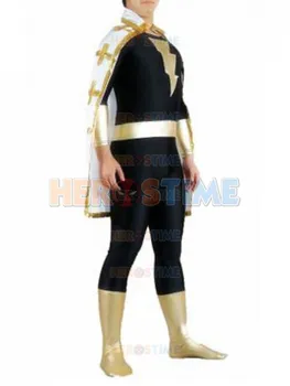 

Marvel Family Black Adam Superhero Costume Halloween Cosplay Suit Adult The Most Classic Marvel Family Adam Costume