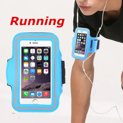 4.5 5.1 inch Sport Arm band Pouch For case iphone 6s