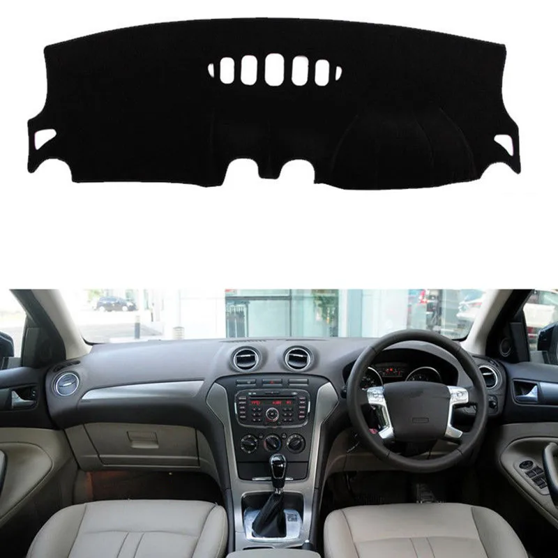 

For Ford Mondeo 2007- 2012 Car Styling Dashboard Cover Mat Pad Anti-UV Sun Shade Instrument Carpet Accessories Right Hand Driver