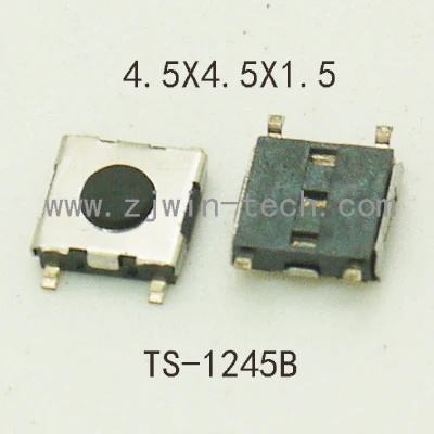 

20PCS 4.5X4.5X1.5mm Mini Push Button Switch Momentary Tact Switch Audio Button Speaker Key button