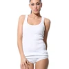 Womens Cotton Vest Tank Tops Singlet Slim Bodyshaping U Neck Vest Plain White Plus Size Underwear Women 5XL 6XL Cotton Tanks 049 ► Photo 1/6