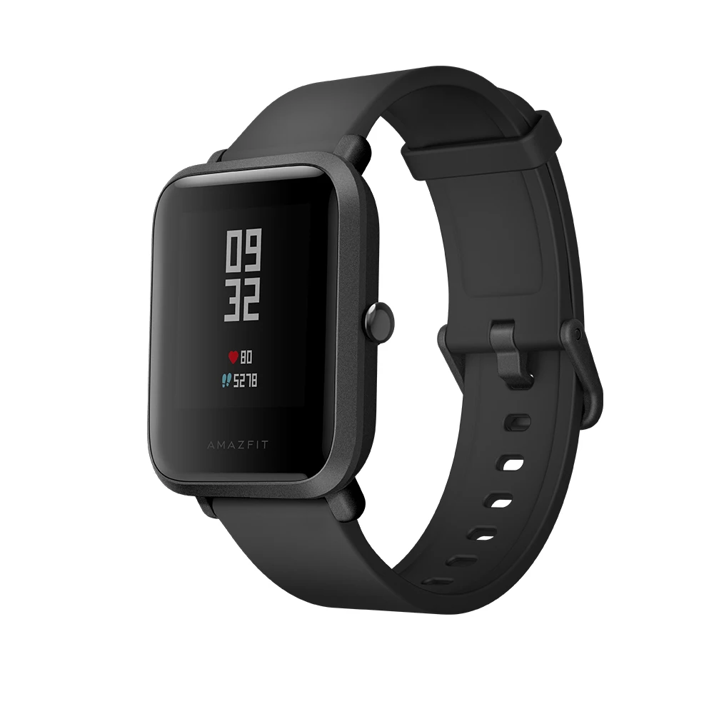 Оригинальный AMAZFIT Bip Smartwatch международная версия 2.5D Corning Gorilla Glass экран
