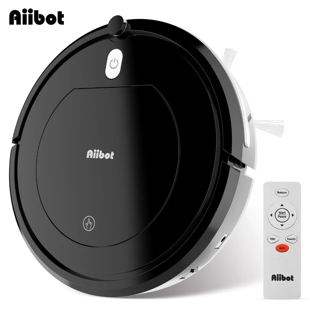 

Aiibot Robot Vacuum Cleaner, Strong Suction, Pet Hair Clean, Ultra Thin Body Design, Quiet, Hard Floors and Short-pile Carpets
