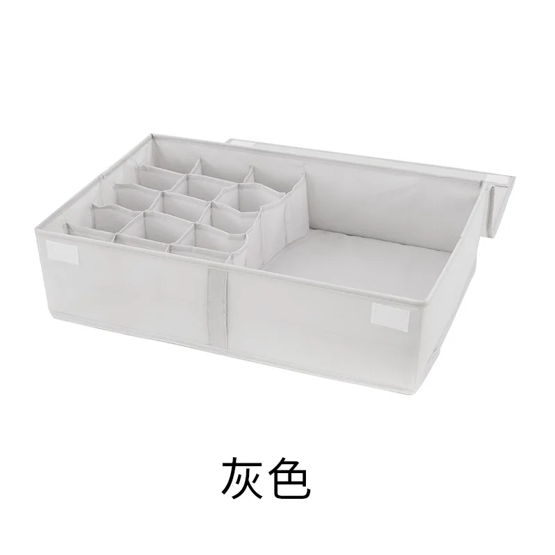 2019 New Oxford Durable Drawer Organizers Underwear Bra Socks Storage Box Waterproof Foldable 16 Closet Organizers Boxes
