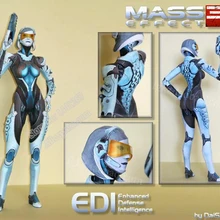 Mass Effect 3 EDI игра персонаж роль 3D бумажная модель DIY 44 см