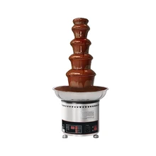5 Tiers Chocolate Fountain Stainless Steel For Hotel Commercial Fondue Party 4kgs Chocolate Fountain 110V/220V/240V 5 Tiers Chocolate Fountain Stainless Steel For Hotel Commercial Fondue Party 4kgs Chocolate Fountain 110V/220V/240V
