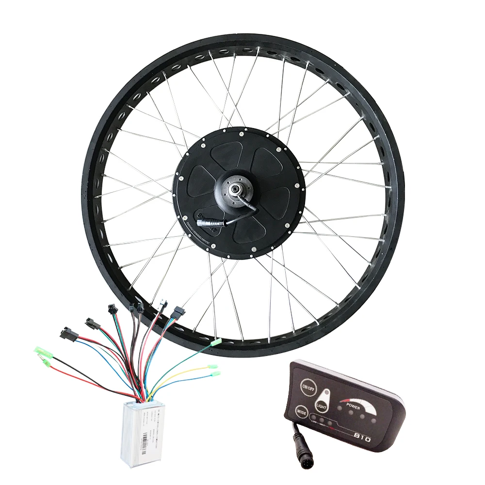 Cheap 26" 700C 28" MTB electric bike front rear wheel 1000W Powerful Brushless without gear hub motor suit 48V kettle lithium battery 4