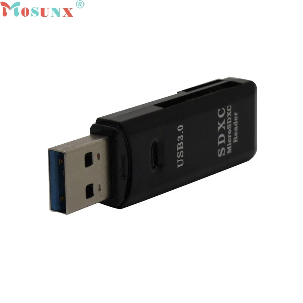 Ecosin2 мини 5 Гбит/с супер скорость USB 3,0 Micro SD/SDXC TF кард-ридер адаптер Mac OS Pro Lector de tarjetas de memoria JAN31