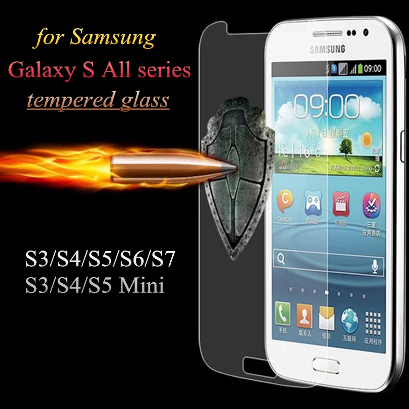HCCZ 2.5D для Samsung Galaxy S7 S6 S5 S4 S3 mini C5 C7 Note 3 4 5 Премиум Защита экрана закаленное стекло