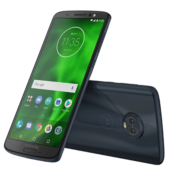 Moto Рола moto g6 плюс 15 см (5 9 & quot) 4 ГБ 64 12 МП Android 8 0 индиго|Смартфоны| |