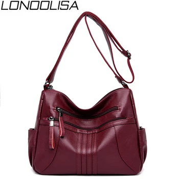 

New Crossbody Bags For Women 2019 Luxury Handbags Women Bags Designer Sac a main Femme Soft Leather Shoulder Bag Bolsa Feminina
