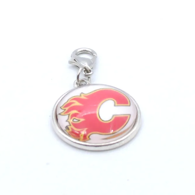 Pendant Accessories NHL Calgary Flames Charms Accessories for Bracelet