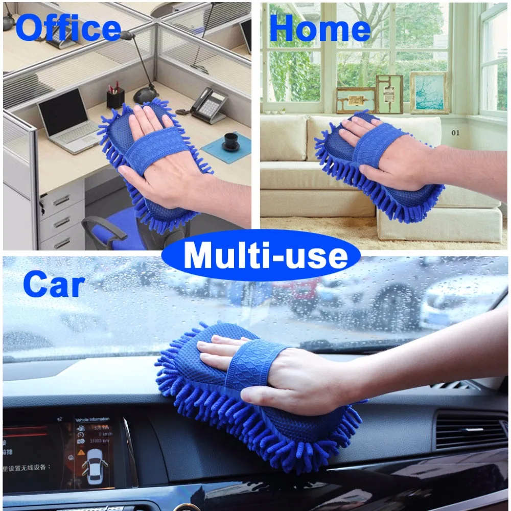 Car Washing Sponge Glove (2)