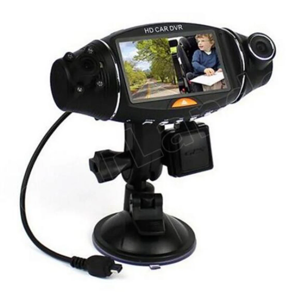 best price 1920x1080 2 7 inch Video font b Car b font Camera Dual Lens Recorder