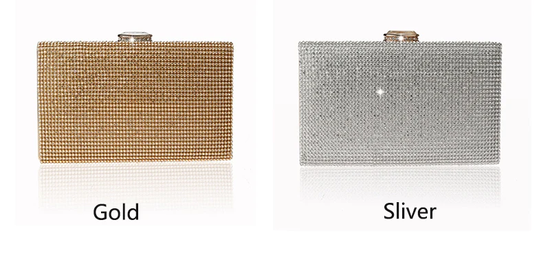 Luxy Moon Glitter Box Clutch Bag Available Colors