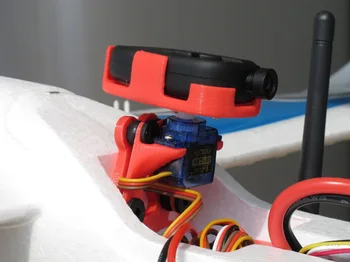 

MOBIUS Actioncam 808#16 Servo PTZ Gimbal Camera Holder For FPV RC Aircraft Surfer X8 Glider