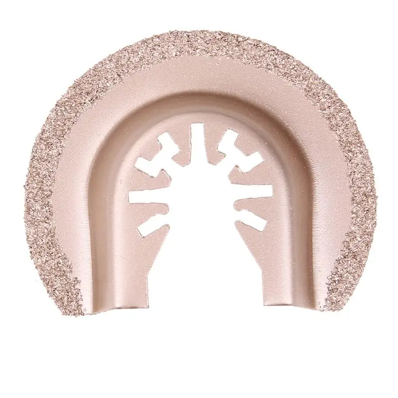 

64mm 1pc Multi Tool Half Circle Diamond Carbide Cutter Saw Blade Woodworking Cutting Tool For Fein Renovator Power Tool