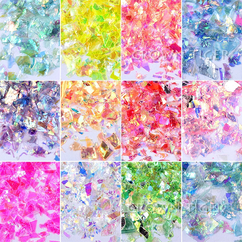 

20g glitter/shinny for clear slime decoration filler slime Accessories DIY slime additon/Supplies slime Lizun charm nail art