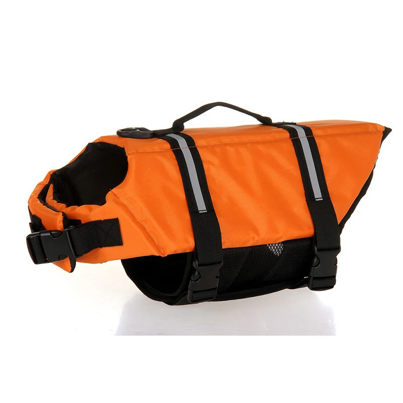 

Reflective Strip Jacket Pet Harness Vest Safety Swimming Boating Lifejacket Dog Pet Float Life Vest
