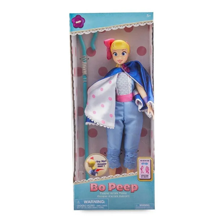 Anime Toy Story 4 Talking Bo Peep Action Figure Toys Bo Peep Collectible Model Dolls Toys for christmas Gifts