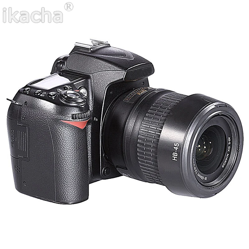 HB 45 бленда объектива камеры заменить HB45 подходит для Nikon AF S DX 18 55 мм f/3 5 6G