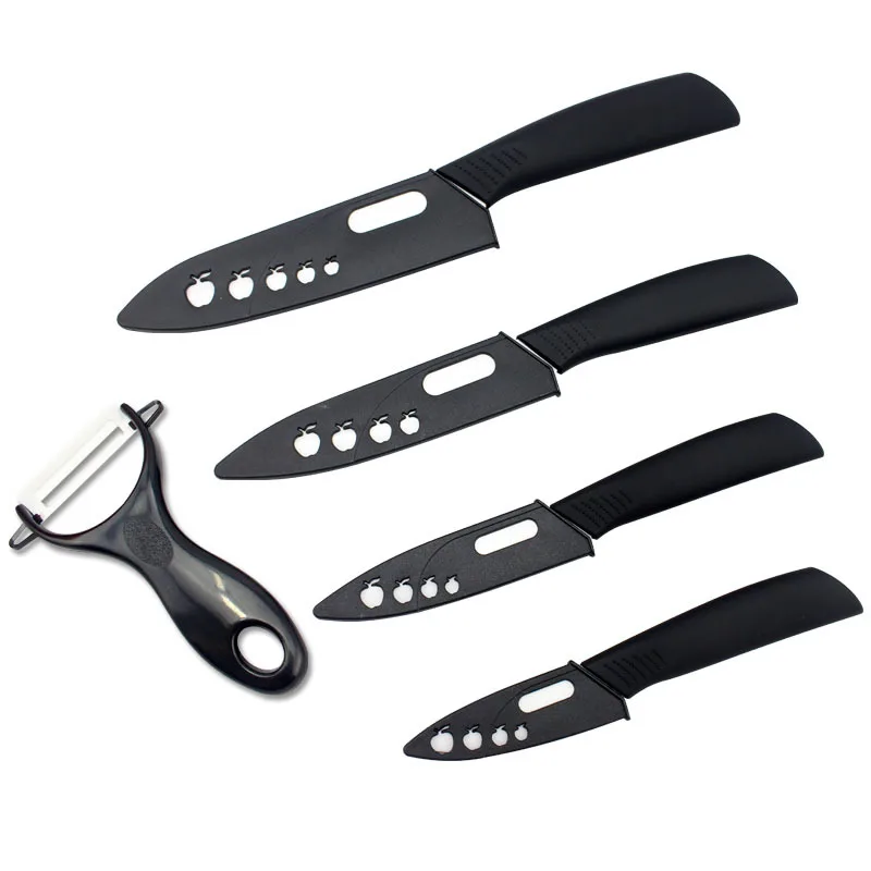 High quality Zirconia Ceramic Knife set 3" 4" 5" 6" inch+ Peeler+Covers