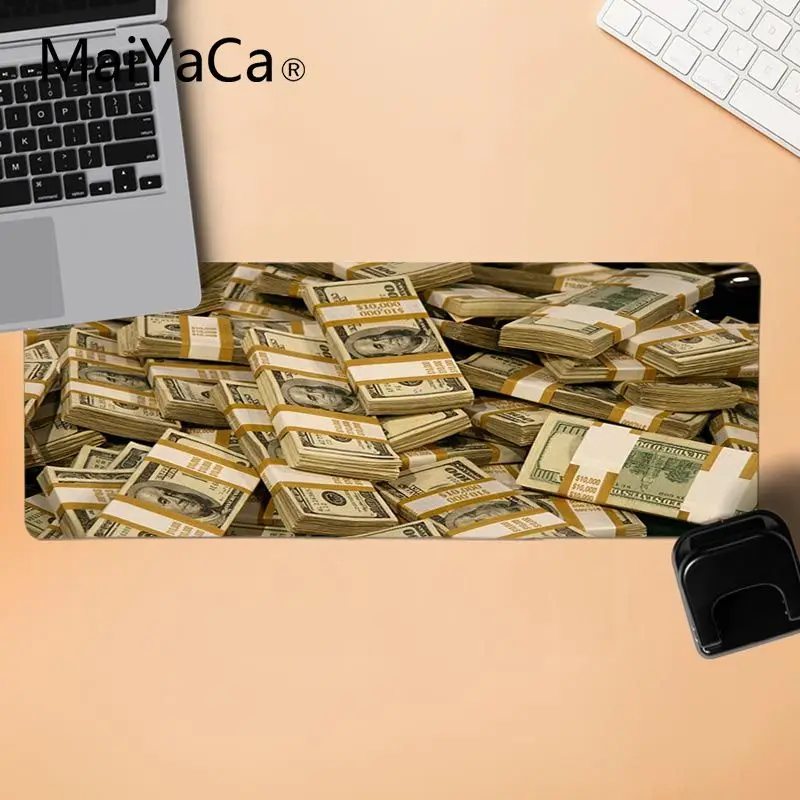 Коврик для мыши Maiyaca Cool New Dollar Money игровой коврик геймеров прочный резиновый