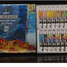 Marie's, 24 цвета, 12 мл, профессиональный пигмент для рисования маслом, лучшие масляные краски для студентов