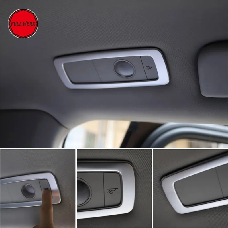 1 пара автомобильный светильник для чтения накладка наклейка VW Volkswagen Touareg 2011 2012 2013
