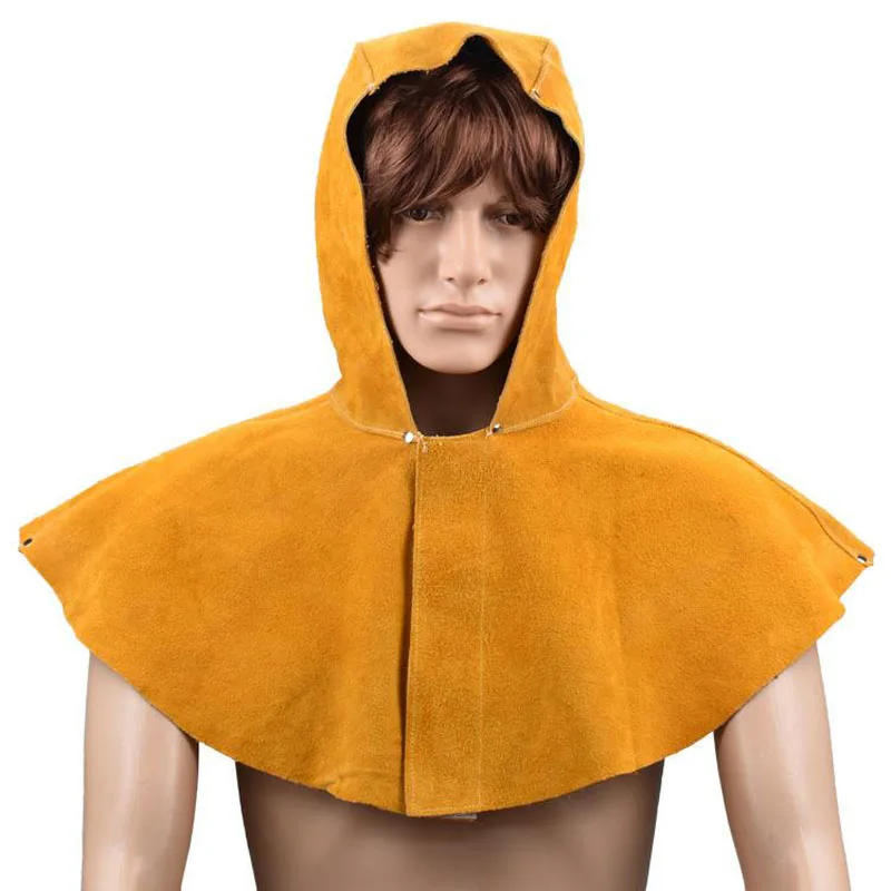 Yellow Protective Mask Sandblasting Cap Dust Proof Paint Industrial Full Face Grinding Head Shawl DFS044 | Безопасность и защита